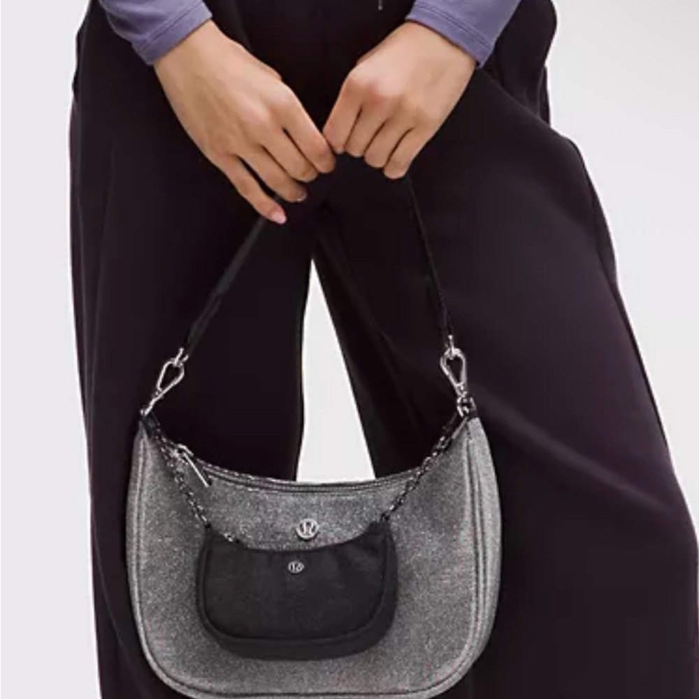 lululemon athletica Sparkling Black Mini Bag - Picture 3 of 3